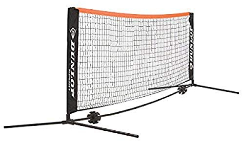 Dunlop Mini Badmintonnetz & Tennisnetz, Grün, One Size