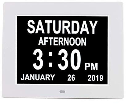 KANKOO clock radio alarm bedside alarm clock led projection clock projection alarm clock kids clock dab radio alarm clock digital clocks bedside table clock white