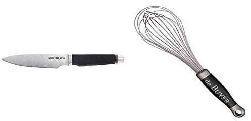 DE BUYER -4285.14 -couteau de service fk2 14cm & 2610.25 -fouet professionnel fils inox goma 25cm