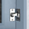 KAFENDA 90 Degree Right Angle Door Lock Bolt Lock cam Lock Door and Window Sliding Lock Lever Bolt Storage Sliding Door Lock Bolt Lock Door Buckle Bedroom Door Latch Pocket Door Lock