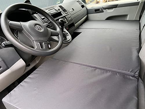 Kinderbett Schlafauflage Matratze Vorderteil Faltmatratze Kinder Klappmatratze Camping Zusatzbett Bett Mayaadi-Home Faltmatratze Bus Gästebett Klappbar 148x68x10 Schwarz