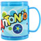 PLUS HOME Taza con nombre personalizado para niñ@,100% a prueba de fugas, sin BPA, 350 ml, para guardería, colegio, viajes y deporte (Antonio)