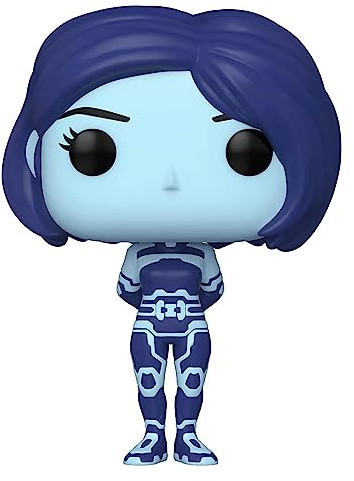 Funko Pop! : Halo Infinite The Weapon #026 Glow in The Dark Exclusive Vinyl Figure Protector and Box Include, Blue, small 9.8 cm