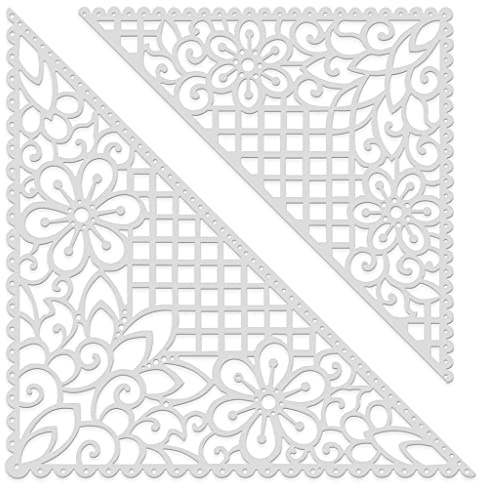 Lattice Corners - Sweet Dixie Cutting Die, Silver