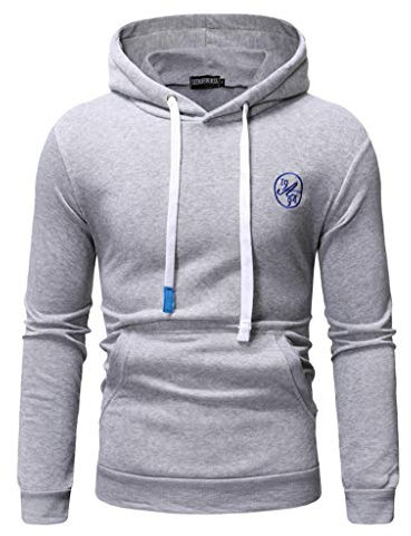 KONG JIMFAN Hoodie Sweatshirt Pärchen Pullover Hoodie Pullover Schal Hoody Pinke Strickjacke Bügelpuppe Für Hemden Und Blusen Hoodie Jacken Herren Goldenes Oberteil(Grau,3XL)