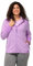 Ulla Popken Damen Funktionssweatjacke Antibakteriell Strickjacke, Lila, 58-60 EU
