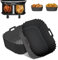 Silicone Air Fryer Liners for Ninja AF400UK/AF451UK, Tower T17088/T17100, Reusable Non-Stick Basket Accessories Compatible with Ninja Dual Zone Air Fryer 9L-9.5L