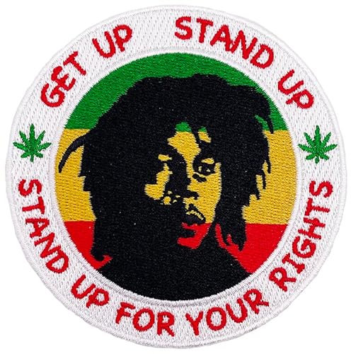 Bob Marley Get Up Stand Up Patch