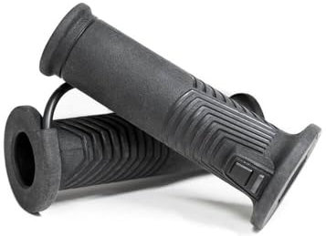 KOSO Heizgriffe HG-17, 7/8 Zoll + 1 Zoll (25,4 mm) L=130mm, schwarz