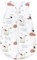 TupTam Schlafsack Baby - Wärmender Ganzjahresschlafsack 2.5 TOG, OEKO-TEX, Ärmellos, Farbe: Partytiere Luftballons, Größe: 104-110