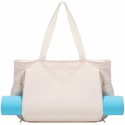 Kimwadalh Sac de Sport Multifonctionnel pour Femmes - Yoga, Gym, Fitness, Transport de Tapis de Yoga