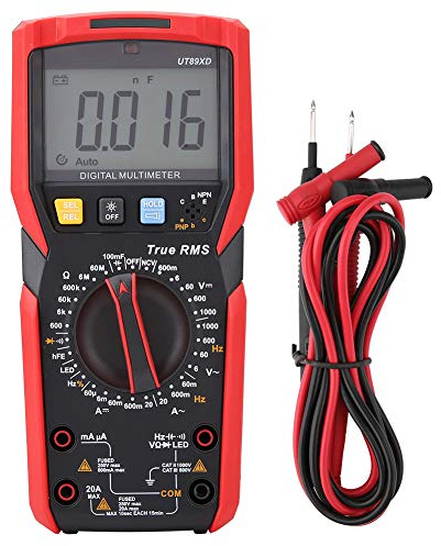 Multimetro di Misurazione NVC UT89X, Multimetro Digitale Multimetro Digitale con Test della Temperatura (UT89XD)