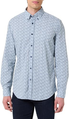 BOSS Men's Rickert_m Shirt, Open Blue, 3XL