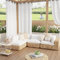 PONY DANCE Outdoor Gardinen mit Ösen Terrasse Vorhänge Weiss Halbtransparent Outdoorvorhang für Balkon & Pavillon Semi-Sheer Outdoor Curtains, 2er Set H 243 x B 132 cm