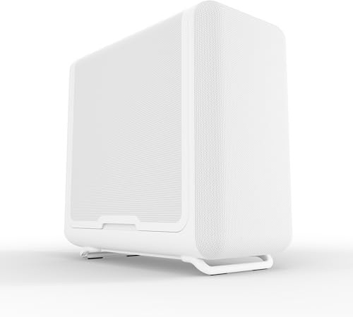 Hyte X50 Air Modern Performance ATX Mid-Tower PC Gaming Case - Snow White