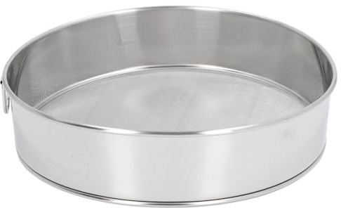 Setaccio rotondo 80 mesh a dimensioni di grandi dimensioni Filtro piazzato in acciaio inossidabile setaccio in acciaio inossidabile cacao in polvere da forno in polvere