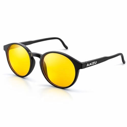 AAIZU Gafas Filtro y Bloqueo Luz Azul para Ordenador y Pantallas. | Gafas Luz Azul para Hombre y Mujer- Montura TR90 Ligera y Resistente, Lentes PC con Protección UV400, Estuche y Paño