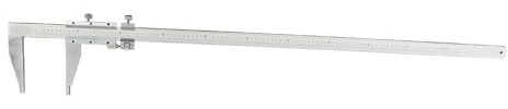 Jauge à pied coulisse de 1000 mm, outils mesure précision en acier inoxydable 0.02mm Sans Effort Mesures Précises