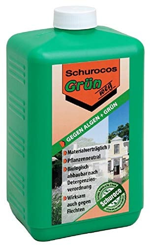 MOOS weg! 1,8 L Spezial-Reinigungsmittel für Stein, Holz und Kunststoff
