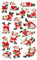 bsb Sticker Weihnachten mit Motiv - Weihnachts-Aufkleber in 7,8 x 12,5 cm - kleine Aufkleber - selbstklebende Nikolaus & Weihnachtsmann Sticker - Geschenk-Aufkleber