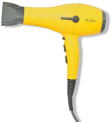 Drybar Buttercup Ionic Blow Dryer With 2 Concentrator Nozzles