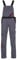 Planam Highline Damen Latzhose Schiefer schwarz rot Modell 2339 - Größe 46