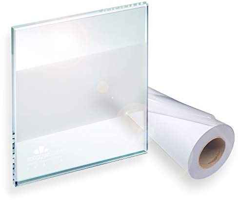 Decooo Sichtschutzfolie für Fenster und Glasscheiben, matt, Rolle 98 cm breit, mit Cuttermesser, 98 cm x 1,4 m