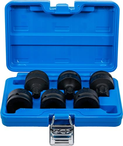 BGS 5055 | Impact Bit Socket Set | 20 mm (3/4) Drive | T-Star (for Torx) T55 - T100 | 6 pcs.