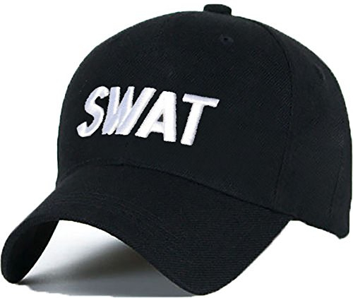 MFAZ Morefaz Ltd Baseball Mütze Cap Caps SWAT schwarz Snapback with Adjustable Strap