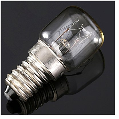 E14 T22 (15 W) Hochtemperatur von 300 Grad Backofenlampe Brotmaschine Spezialofen Lampenfassung Glühbirne