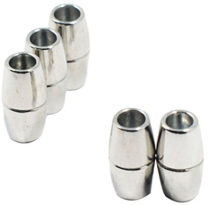 Sharplace 5X de s Bijoux Collier Embouts de Bracelet Connecteurs Serrage Magnétiques DIY