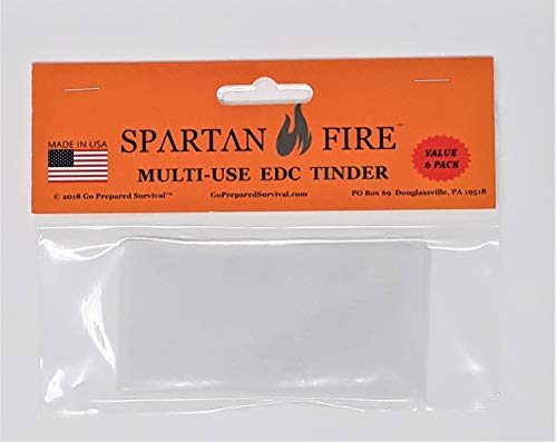 Go Prepared Survival Spartan Fire Multi-Use Tinder