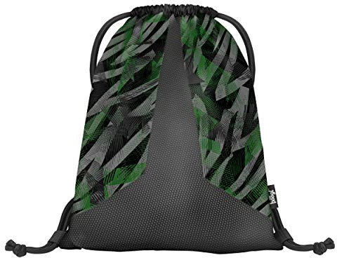 Baagl Turnbeutel für Junge, wasserdichte Schuhbeutel für Kinder, Schule und Kindergarten Sportbeutel, Sportrucksack, Gymsack (Street King)