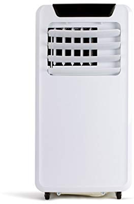 LIVOO DOM415 Climatiseur Mobile Connecté | Température Réglable de 15° à 31° C | Programmable Depuis Smartphone | Fonction Ventilation & déshumidification, ABS, Blanc, 41x41x87