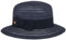 Mayser Jule Hanfhut Damenhut Strohhut Sommerhut Sonnenhut Damen - Made in The EU Sommer Frühling-Sommer - One Size dunkelblau