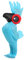 IRETG Papagei Aufblasbares Kostüm für Erwachsene Overall Lustige Vogel Anzug Fancy Kleid für Halloween Weihnachten Cosplay Party…