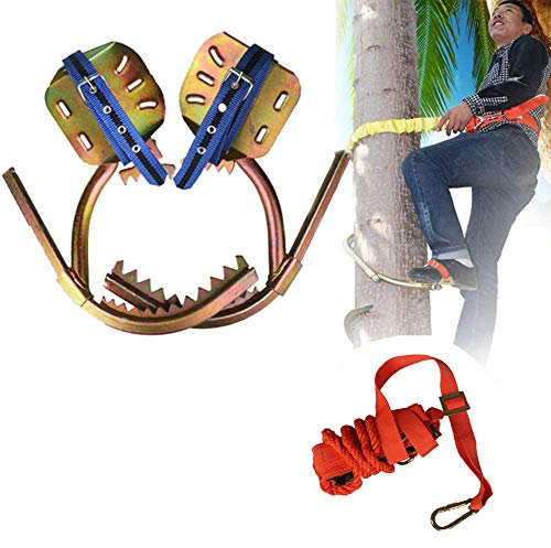 HPDOM Ramponi Professionali, Artefatto di Alberi Rampicanti, Veloce Salire Albero di Noce di Betel, Speciale-Scopo Strumento di Sicurezza per L'arrampicata All'aperto, La Cattura di Bombi,450mmModel