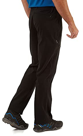 Craghoppers Men's Kiwi Pro II Walking Trousers Active Stretch Bottoms Black 34 S