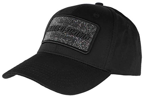Plata o Plomo Schirmmütze Schwarz und Silber Strass Bogota Colombia Baseball – Unisex Gr. Einheitsgröße, Schwarz
