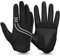 Yobenki Fahrradhandschuhe Vollfinger Mountainbike Handschuhe mit Anti-Rutsch stoßdämpfendem Pad atmungsaktiv Touchscreen MTB Handschuhe für Männer Frauen Laufen Outdoor Arbeiten (weiß, M)