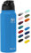 Fanhaw 600 ml Insulated Stainless Steel Water Bottle with 1 Lid (Chug Lid) - For Kids, Women, Men | Leak & Sweat Proof with Anti-Dust Lid (Sky Blue)