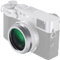 NEEWER Filtro di Protezione UV per Fotocamere Serie X100, Vetro Ottico Multistrato HD Accessorio per Filtro Lente Compatibile con Fujifilm X100 X100S X100F X100T X100V X100VI (Telaio Argento)