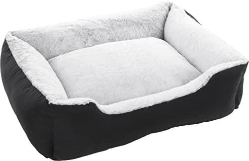 Flamingo Korb Iduna Rechteck Schwarz 80x67x25cm