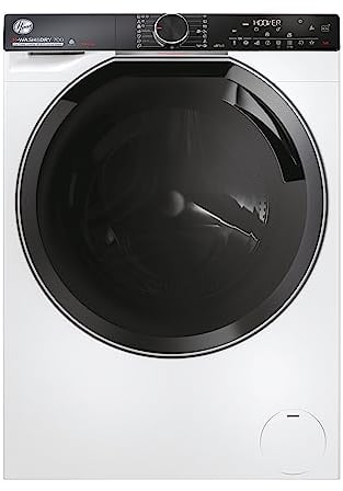 Hoover H-WASH&DRY 700 Lavasciuga 10+6 Kg, Libera Installazione, Carica Frontale, 60 x 53 x 85 cm, Classe A/D, 1600 Giri, Wi-Fi + BLE, Controllo Remoto, Auto e Steam Care Pro, Bianco - H7D 6106MBC-S