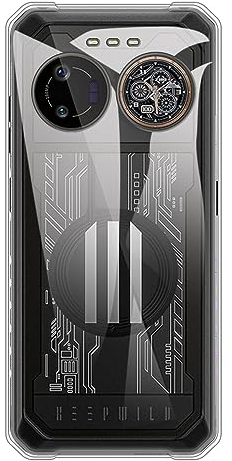 Custodia in TPU compatibile con IIIF150 B2 Ultra, custodia morbida antiurto con aperture precise e antigraffio, design sottile (trasparente)