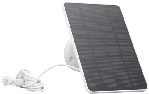 Chargeur de Panneau Solaire 10 W 6 V pour Pro 3/Pro 4/ Pro 5S/ Ultra/Ultra 2/ Go 2/caméra de sécurité à Projecteur, IP65 Résistant aux Intempéries, Câble de 9,8