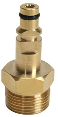 tkerinse M22 Adapter Hochdruckreiniger Schlauchadapter Druckrohr Schnellverbinder Konverter Unterlegscheibe X8J2 Serie Fitting für K-Druck