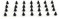 WAZUBC 50 Pcs Hook Stops Rubber Shank Beads, Hook Stops Carp Hook Stops Beads with Bait Screw Rings Carp Fishing Bait Ring Rotating Carp Fishing Accessories for Fishing (Black)