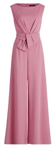 Vera Mont Damen Jumpsuit mit weitem Bein Desert Rose,40