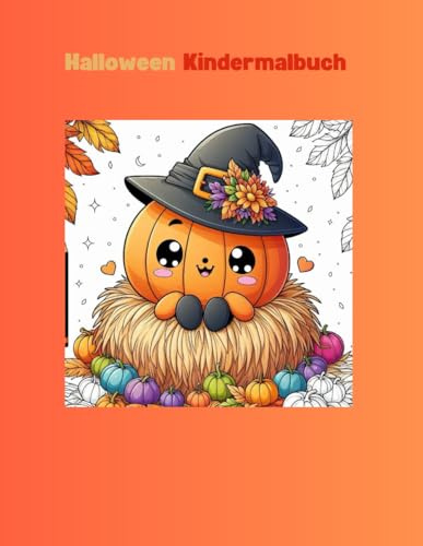 Halloween Kindermalbuch
